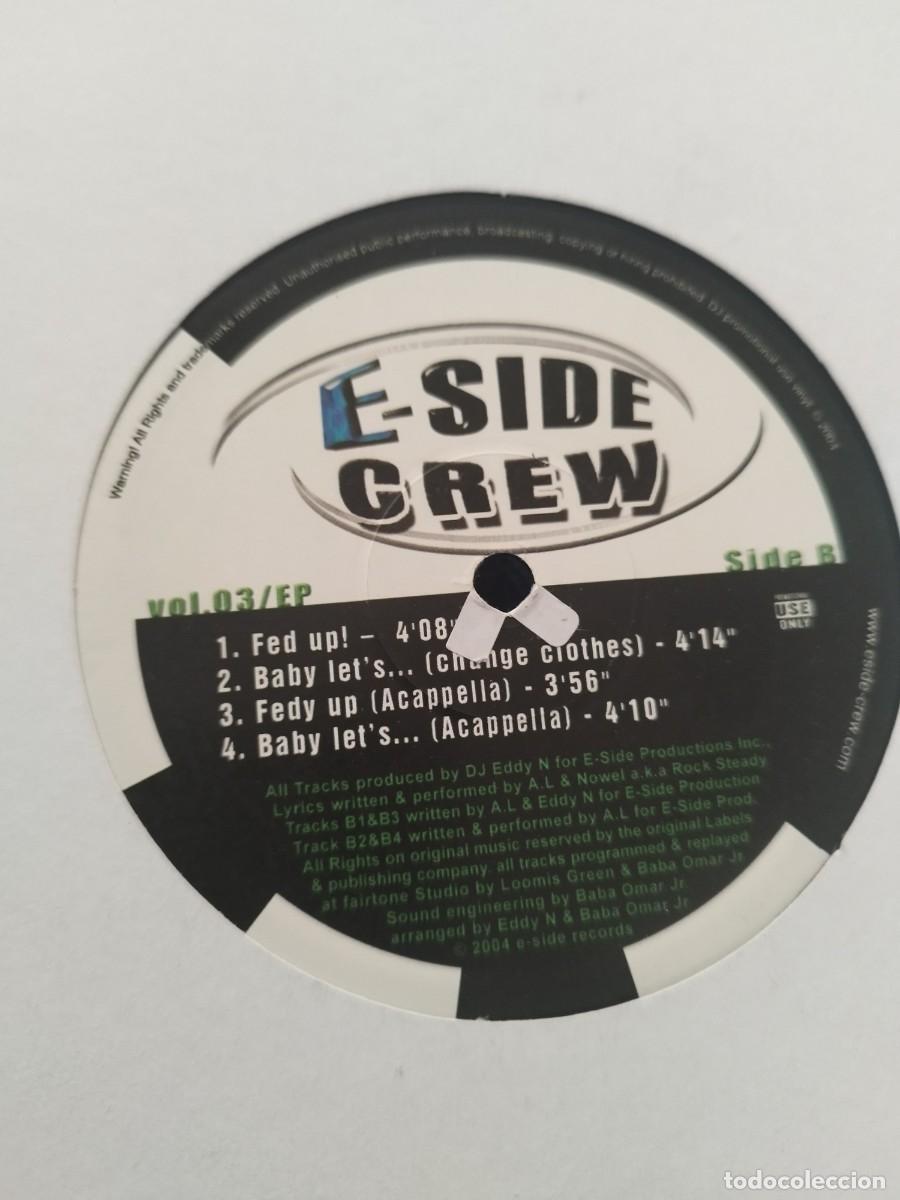 Discos de vinilo: E-Side Crew &ndash; Vol. 3 EP. Vinilo 12&rdquo;. - Foto 2