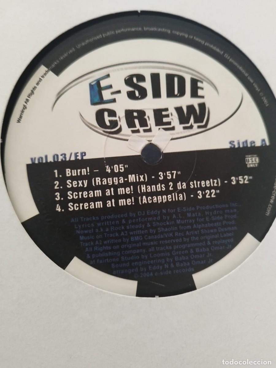 Discos de vinilo: E-Side Crew &ndash; Vol. 3 EP. Vinilo 12&rdquo;. - Foto 3