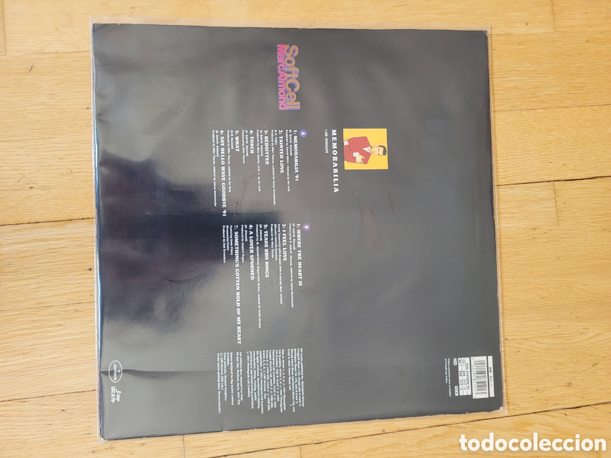 Discos de vinilo: Soft Cell & Marc Almond - Memorabilia LP - Foto 6