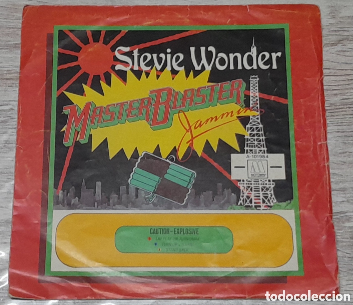 Discos de vinilo: STEVIE WONDER - MASTER BLASTER (JAMMIN) - ARIOLA EURODISC - Foto 1