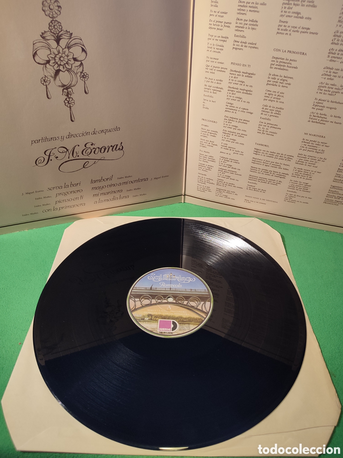 Discos de vinilo: Salmarina Rompeola edicion 1987 - Foto 2