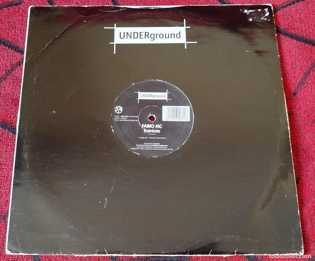 Discos de vinilo: FABIO MC ** Extreme ** MAXI SINGLE VINILO ITALIA 2000 - Foto 1