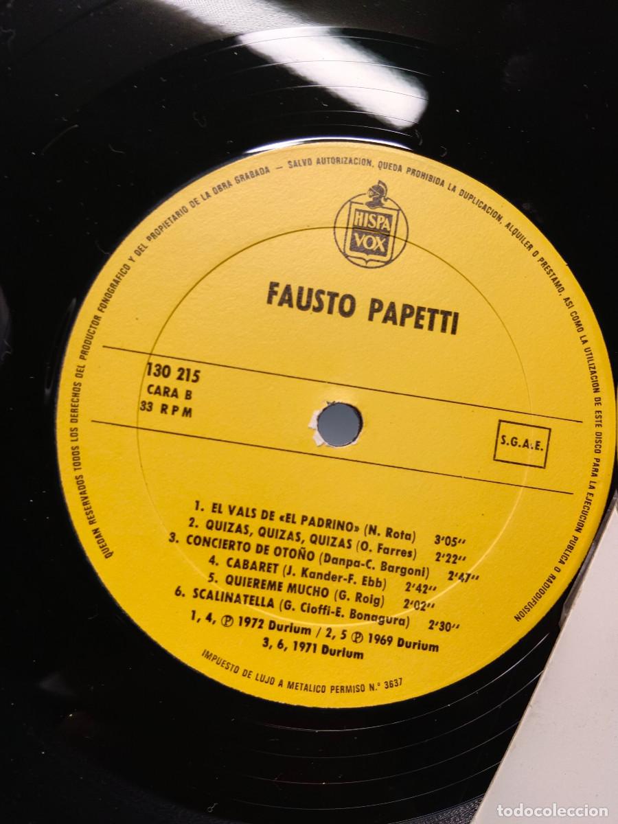 Discos de vinilo: Disco, LP, vinilo, Fausto Papetti - Fausto Papetti (LP, Comp) - Foto 2