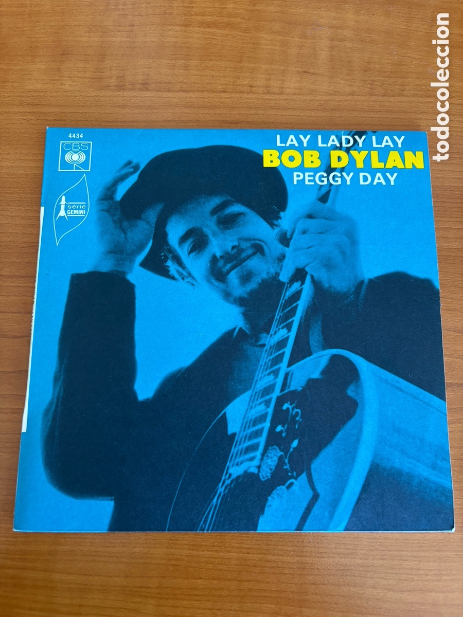 Discos de vinilo: Bob Dylan - Lay lady Lay- Peggy Day - Foto 1