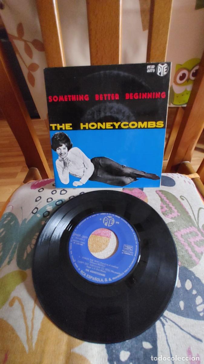 Discos de vinilo: THE HONEYCOMBS-EP SOMETHING BETTER BEGINNING +3 - Foto 1