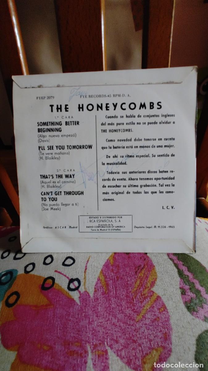 Discos de vinilo: THE HONEYCOMBS-EP SOMETHING BETTER BEGINNING +3 - Foto 2
