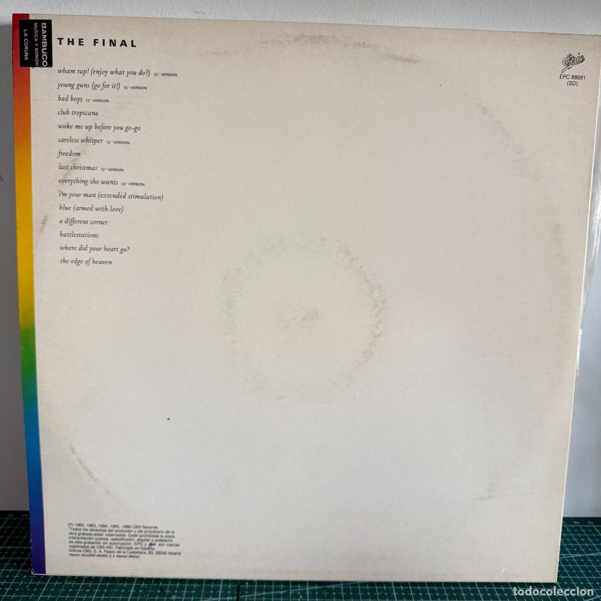 Discos de vinilo: Wham! - The Final (2xLP) - Foto 2