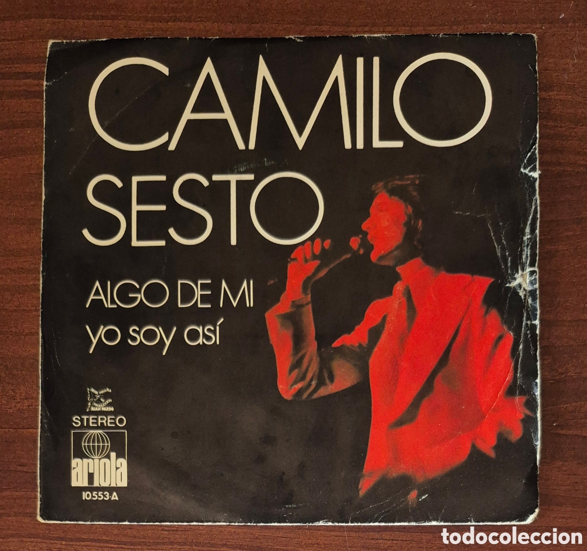Discos de vinilo: SINGLE - CAMILO SESTO - ALGO DE MI - Foto 1