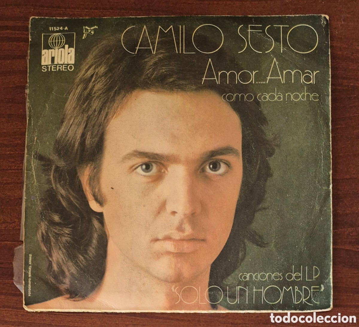 Discos de vinilo: SINGLE - CAMILO SESTO - AMOR.....AMAR - Foto 2