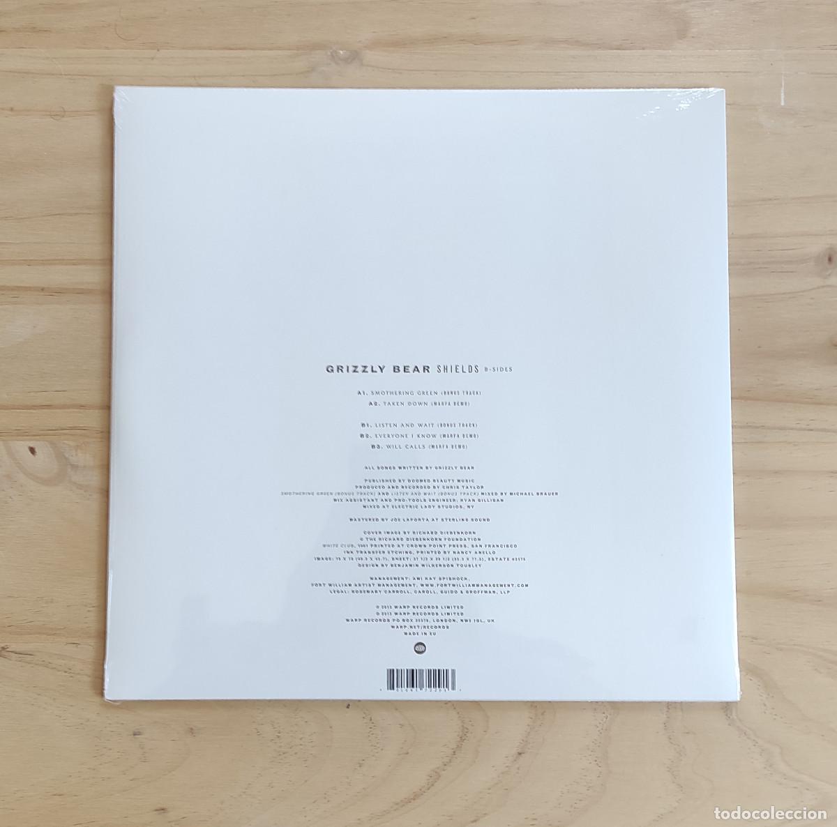 Discos de vinilo: Grizzly Bear - Shields B-Sides (2013) 12&rdquo; EP Nuevo - Foto 2