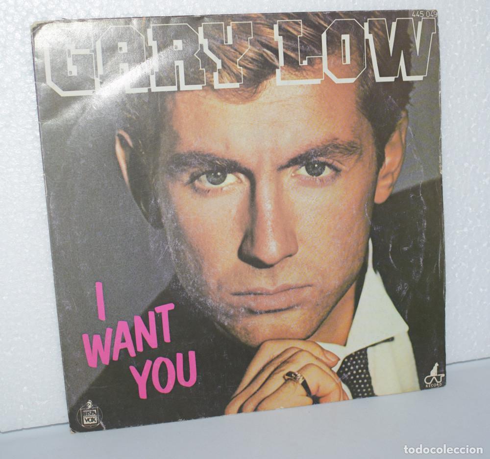 Discos de vinilo: GARY LOW - I WANT YOU - SINGLE 1983 - Foto 1