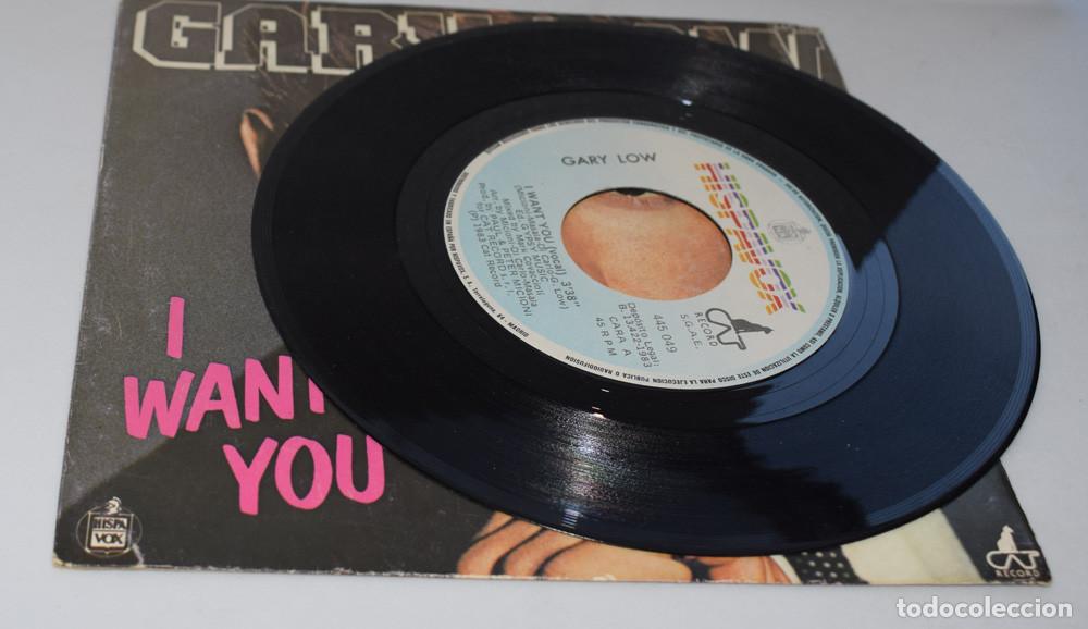 Discos de vinilo: GARY LOW - I WANT YOU - SINGLE 1983 - Foto 4