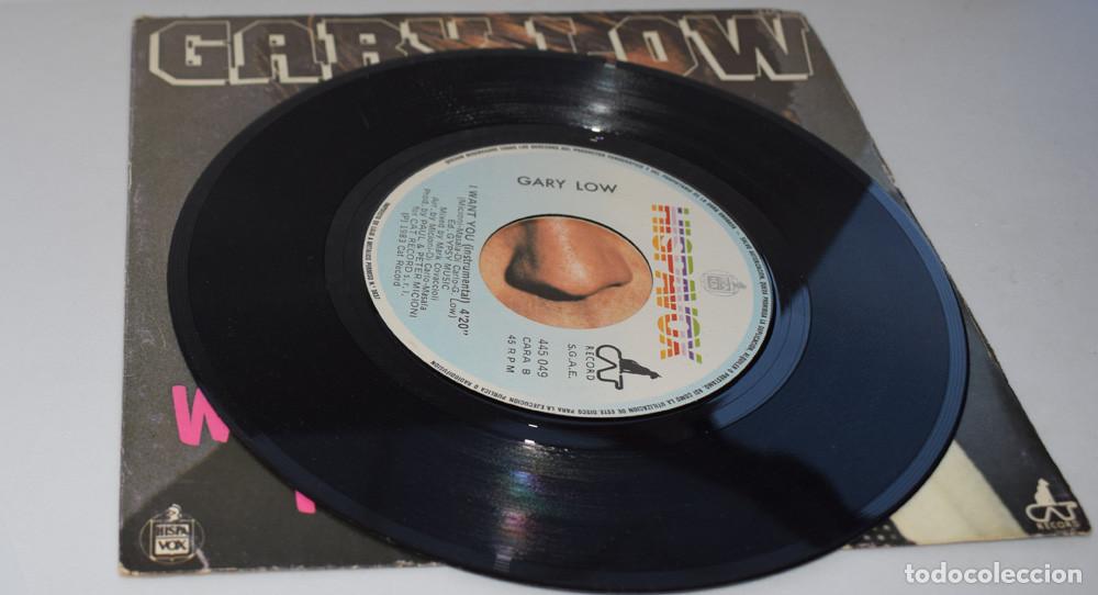 Discos de vinilo: GARY LOW - I WANT YOU - SINGLE 1983 - Foto 5