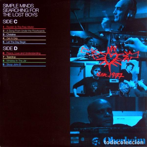Discos de vinilo: SIMPLE MINDS - GRAFFITI SOUL 2 LPs PORTADA GATEFOLD - Foto 7
