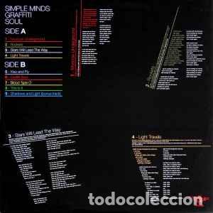 Discos de vinilo: SIMPLE MINDS - GRAFFITI SOUL 2 LPs PORTADA GATEFOLD - Foto 9