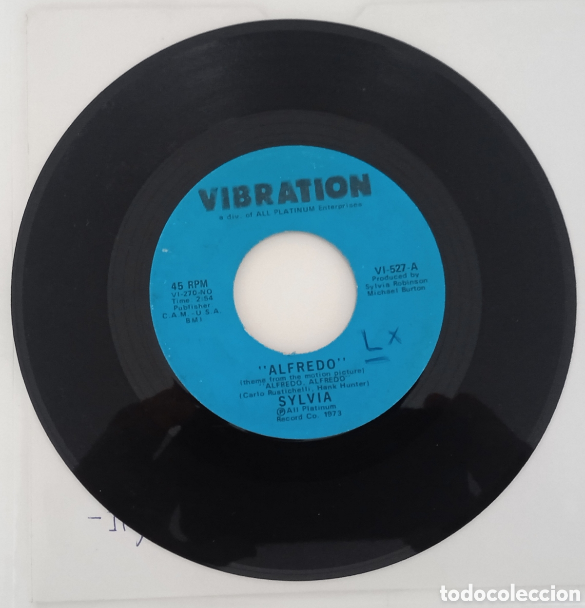 Discos de vinilo: SYLVIA - Alfredo (1973) single - Foto 4