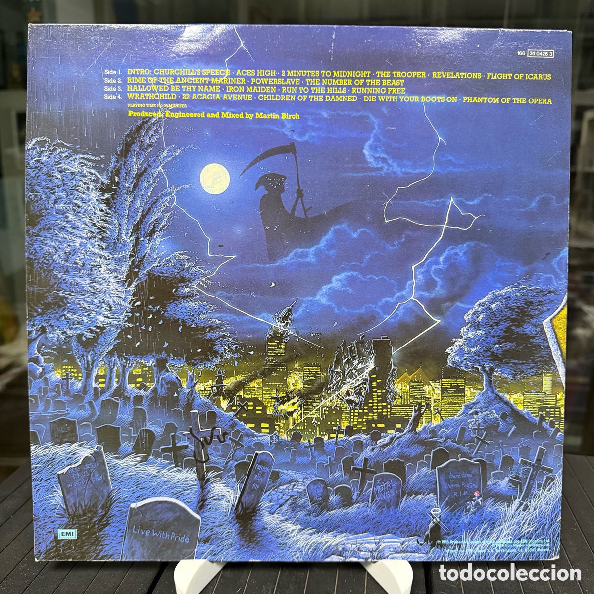 Discos de vinilo: Iron Maiden - Live After Death (2xLP) - Foto 2
