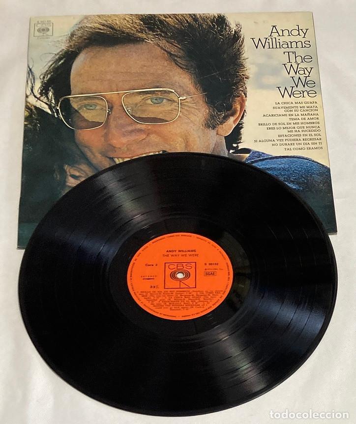 Discos de vinilo: ANDY WILLIAMS. THE WAY WE WERE (062VIN) - Foto 4