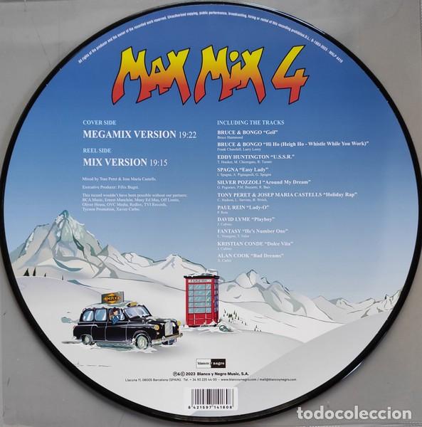 Discos de vinilo: Various &ndash; Max Mix 4-SPAIN-2023-MAXI SINGLE-COPIA NUEVA - Foto 2
