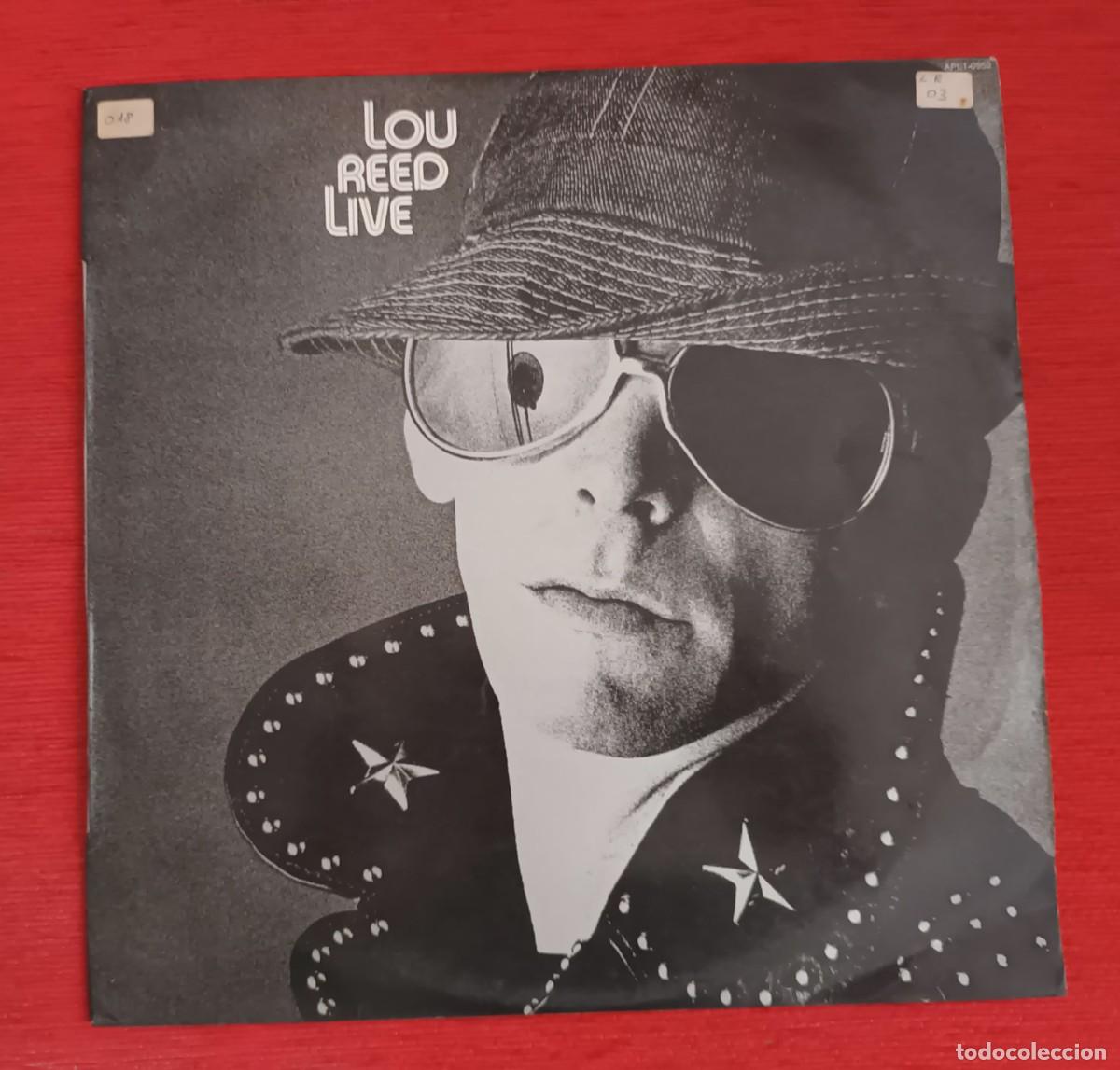 Discos de vinilo: LOU REED - LIVE - LP - Foto 1