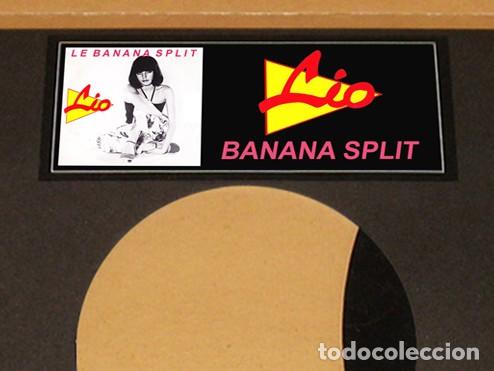 Discos de vinilo: LIO - BANANA SPLIT - SINGLE - 1981 - JUKE-BOX - Foto 2