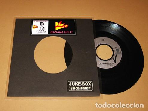 Discos de vinilo: LIO - BANANA SPLIT - SINGLE - 1981 - JUKE-BOX - Foto 1