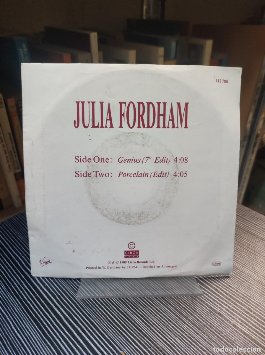 Discos de vinilo: Julia Fordham &ndash; Genius / Porcelain - Foto 2