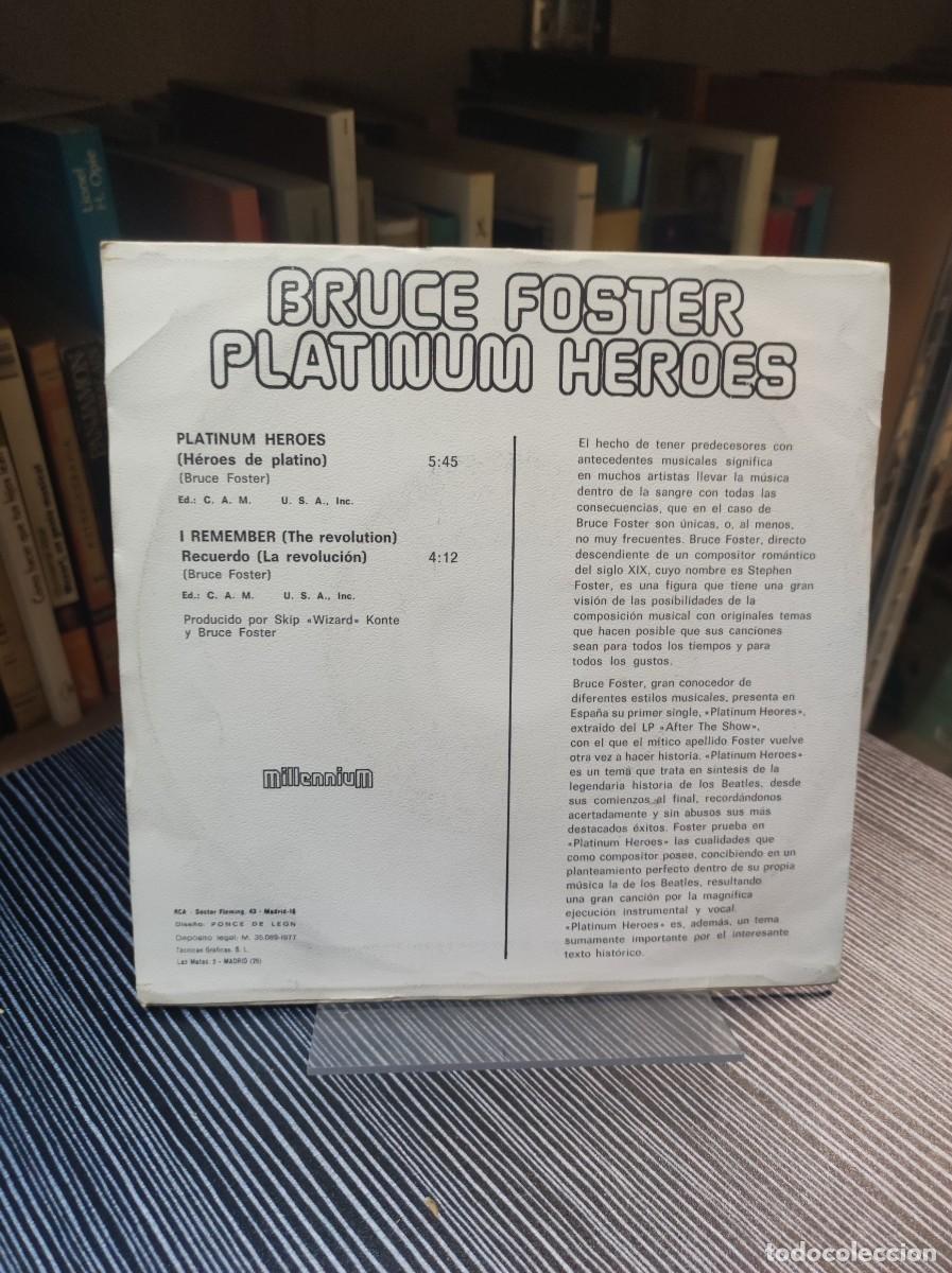 Discos de vinilo: Bruce Foster &ndash; Platinum Heroes - Foto 2
