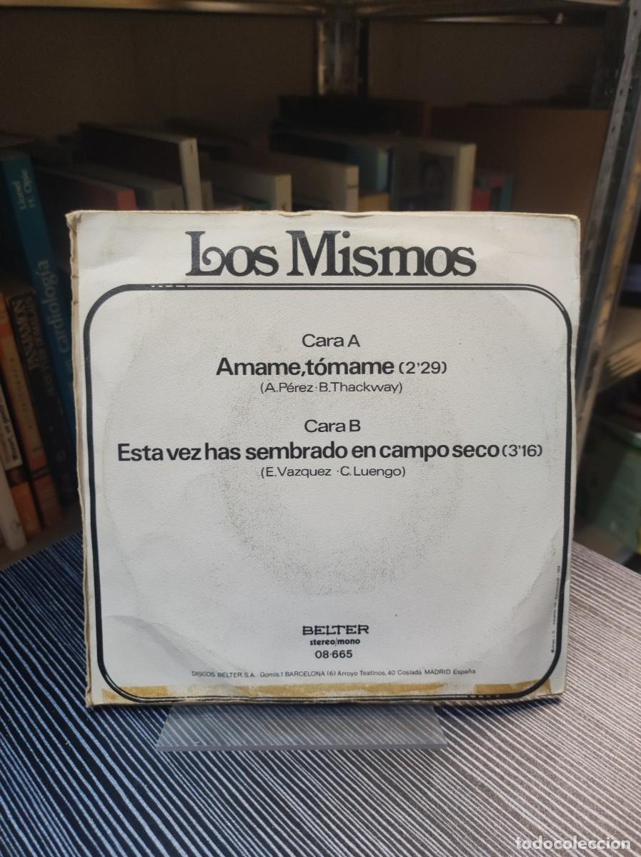 Discos de vinilo: Los Mismos &ndash; Amame, T&oacute;mame - Foto 2
