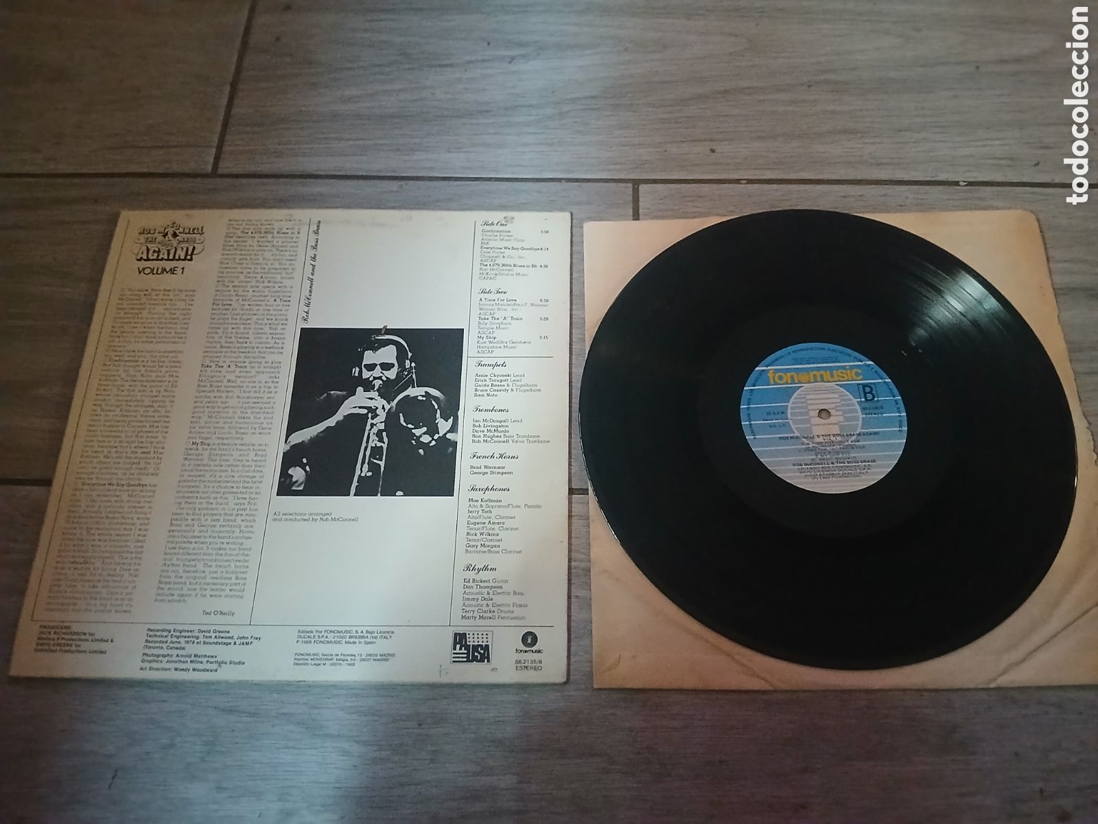 Discos de vinilo: ROB MCCONNELL & THE BOSS BRASS - VOL 1 - Foto 2