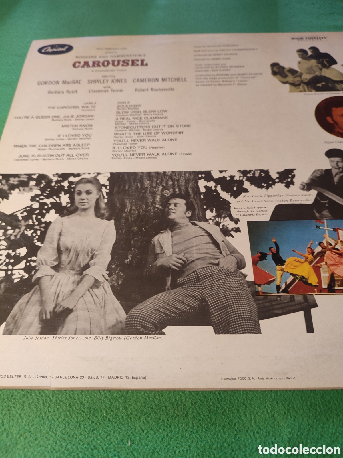 Discos de vinilo: Richard Rodgers - Carousel BSO - Foto 2
