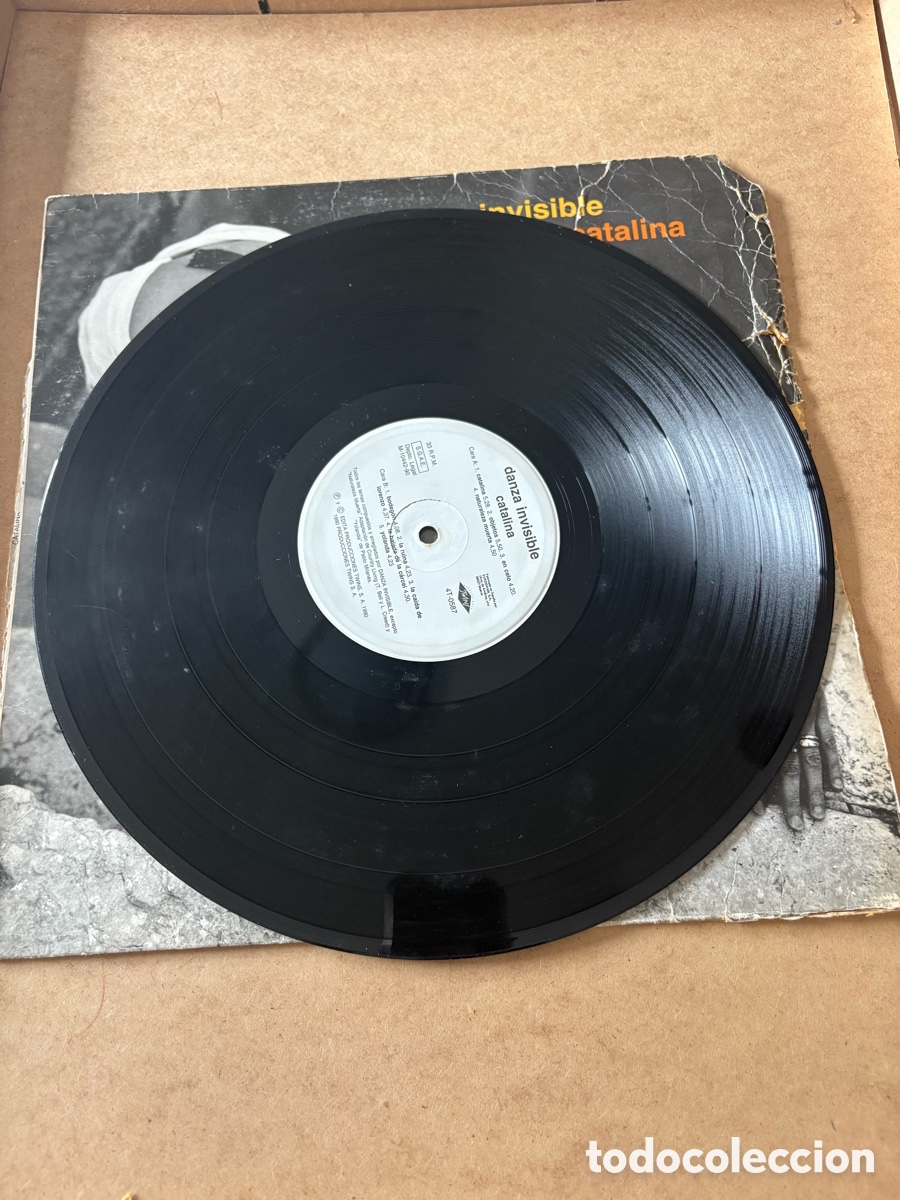 Discos de vinilo: Lp Danza invisible Catalina (A17) - Foto 3