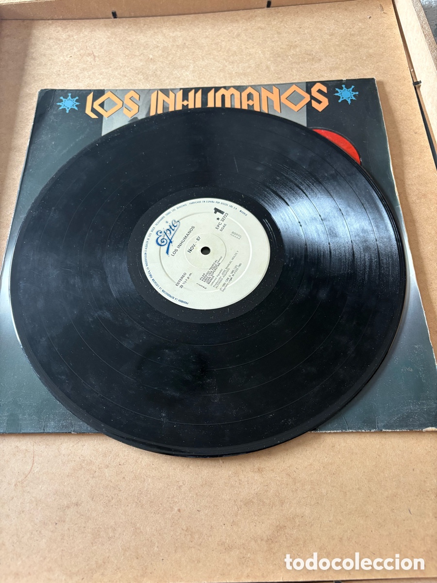 Discos de vinilo: Lp Los Inhumanos (A17) - Foto 4