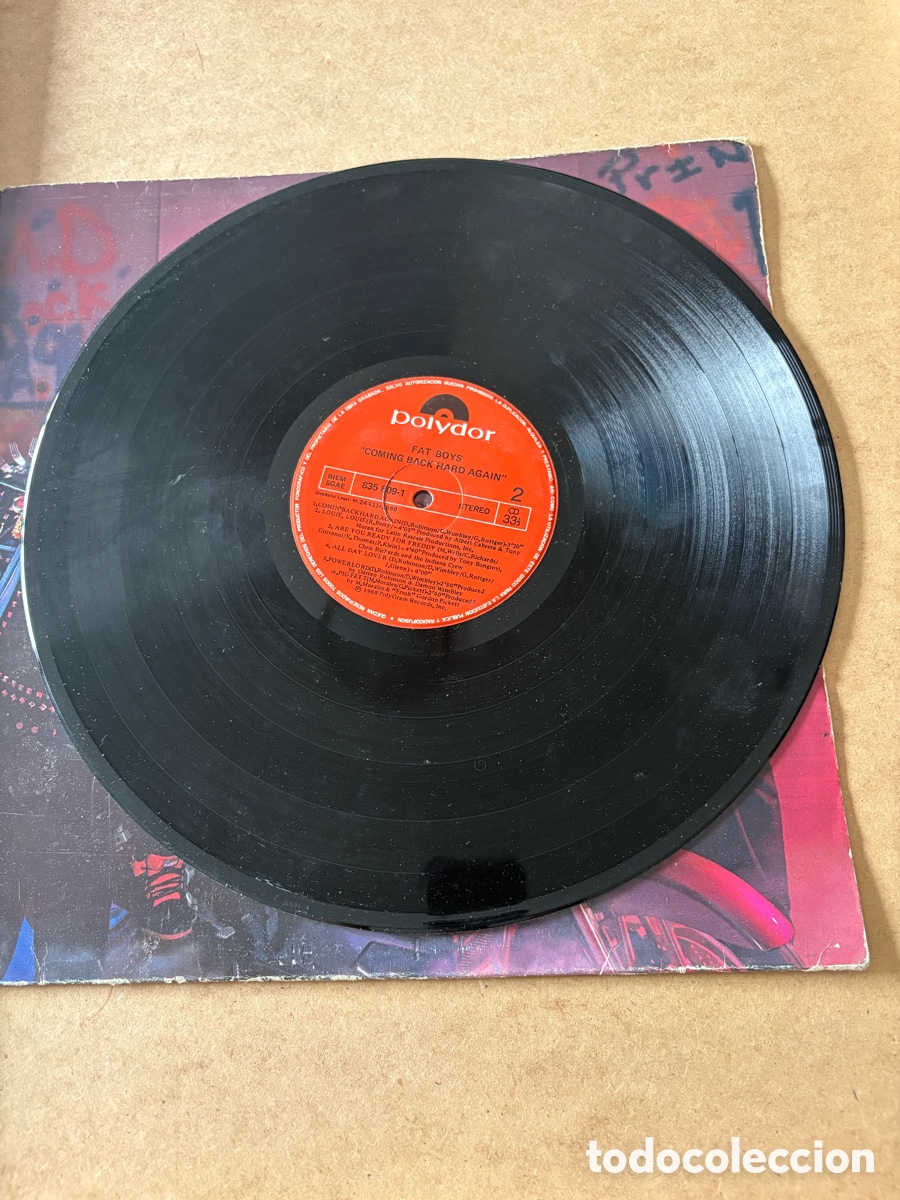 Discos de vinilo: Lp vinilo Fat Boys (A17) - Foto 2