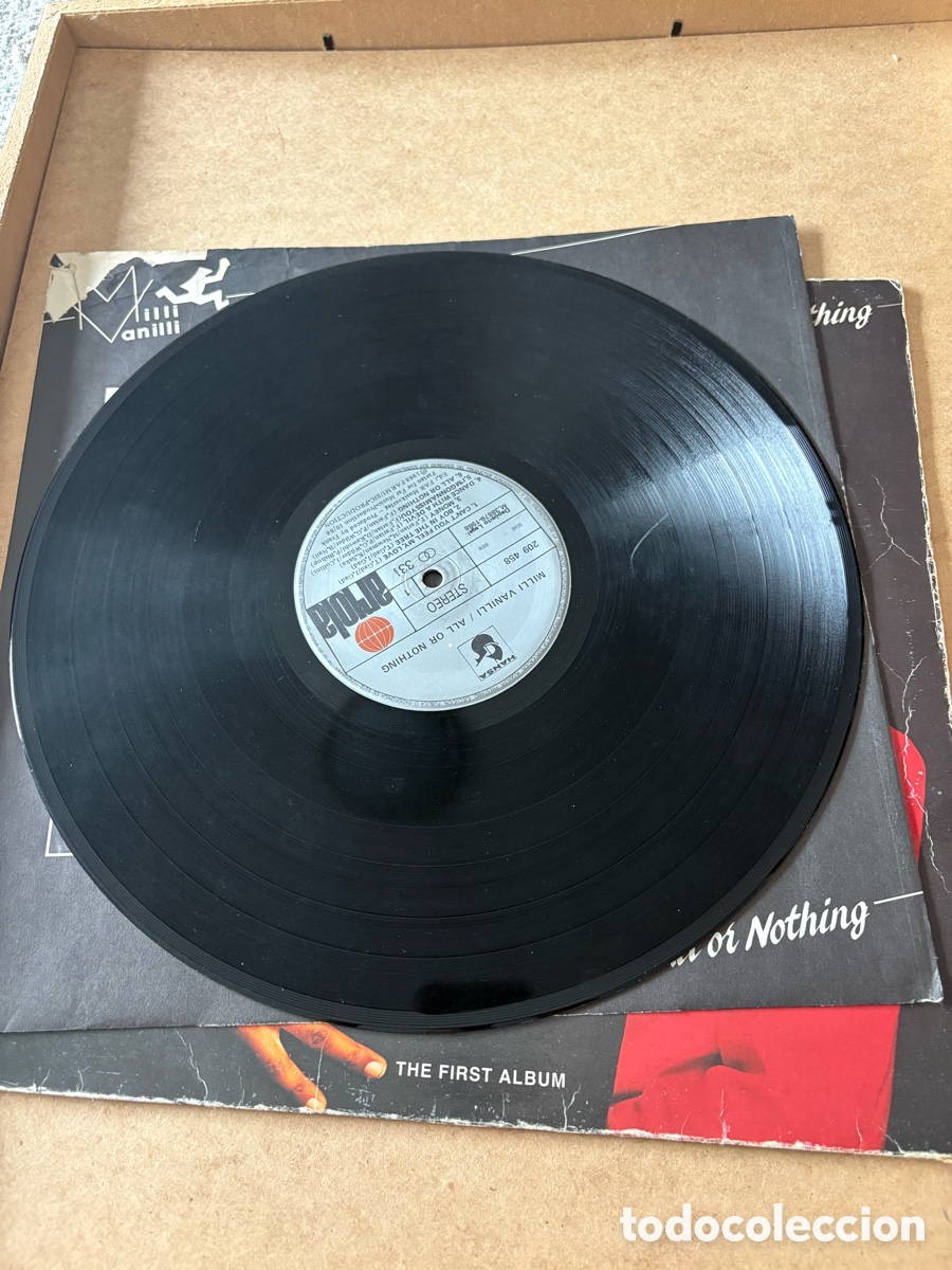 Discos de vinilo: Lp vinilo, Milli Vanilli, All Or Nothing (A17) - Foto 3