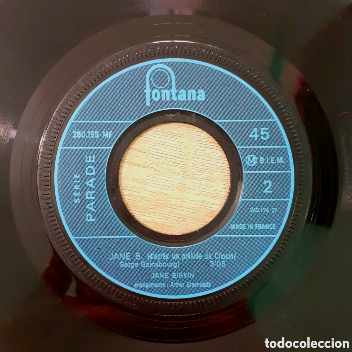 Discos de vinilo: Single vinilo JANE BIRKIN 1969 - Foto 6
