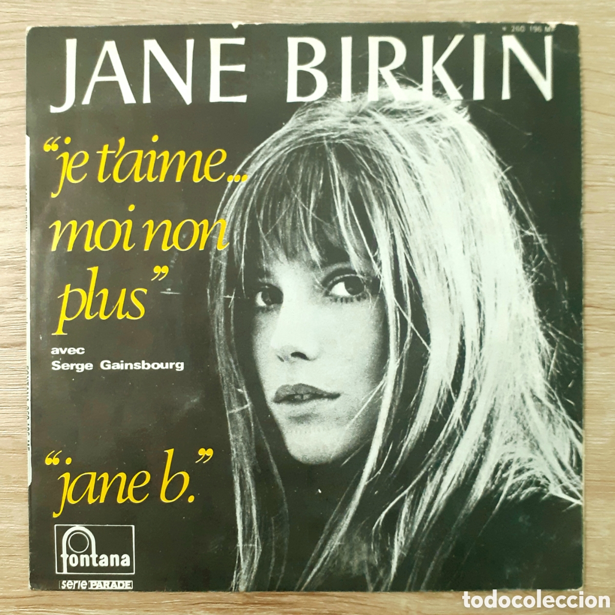 Discos de vinilo: Single vinilo JANE BIRKIN 1969 - Foto 1