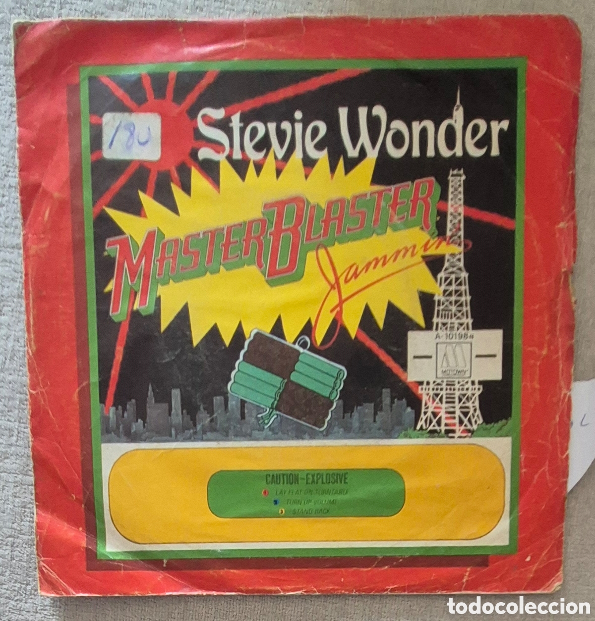 Discos de vinilo: SINGLE - STEVIE WONDER - MASTER BLASTER - Foto 1