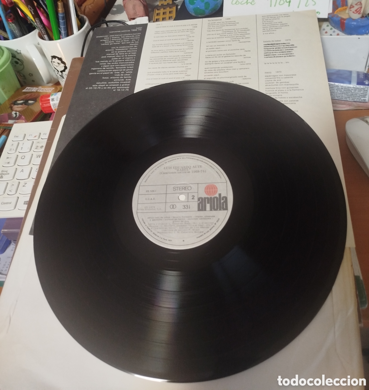 Discos de vinilo: Luis Eduardo Aute - babel - Foto 2