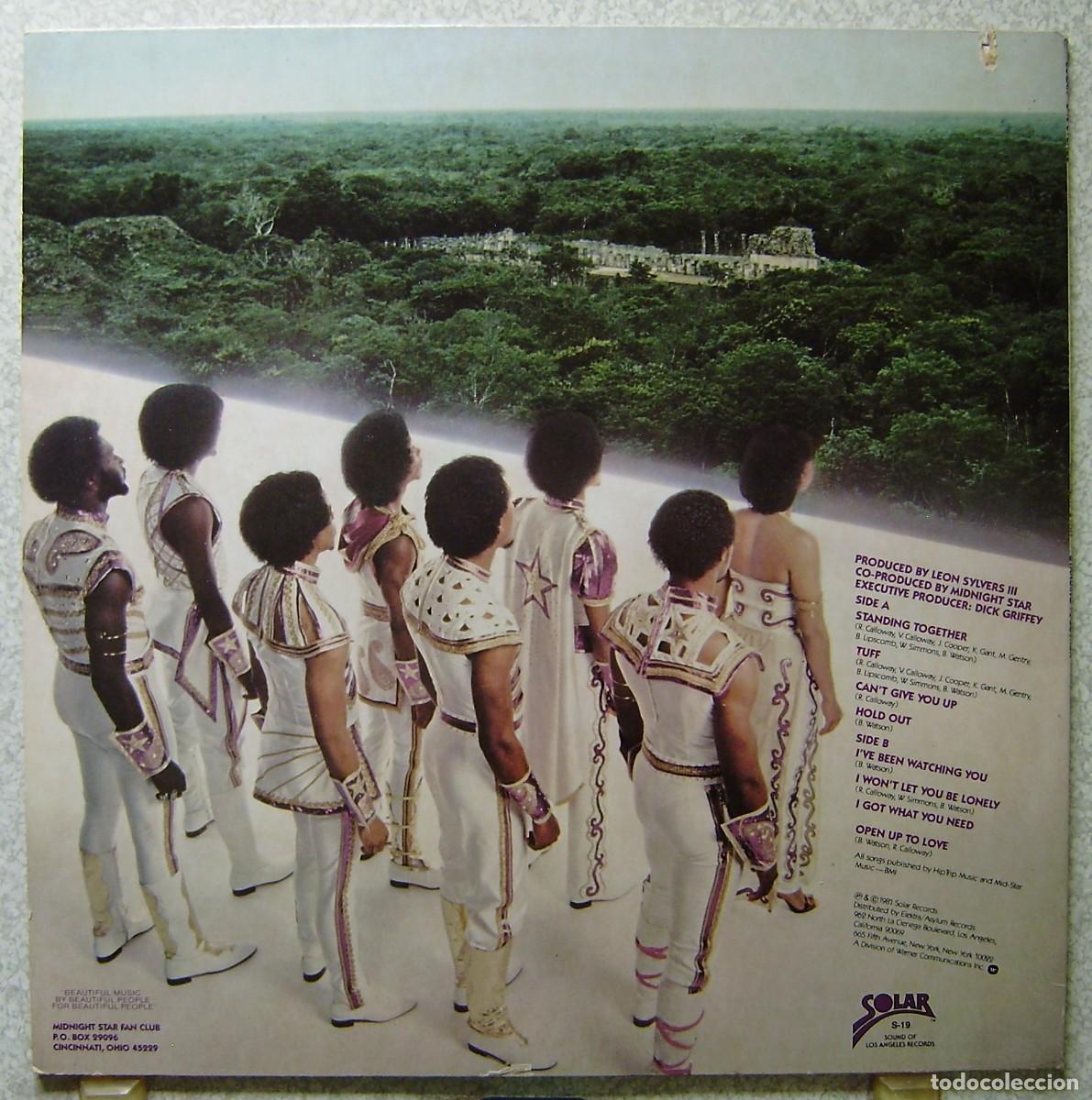 Discos de vinilo: MIDNIGHT STAR.STANDING TOGETHER... - Foto 2