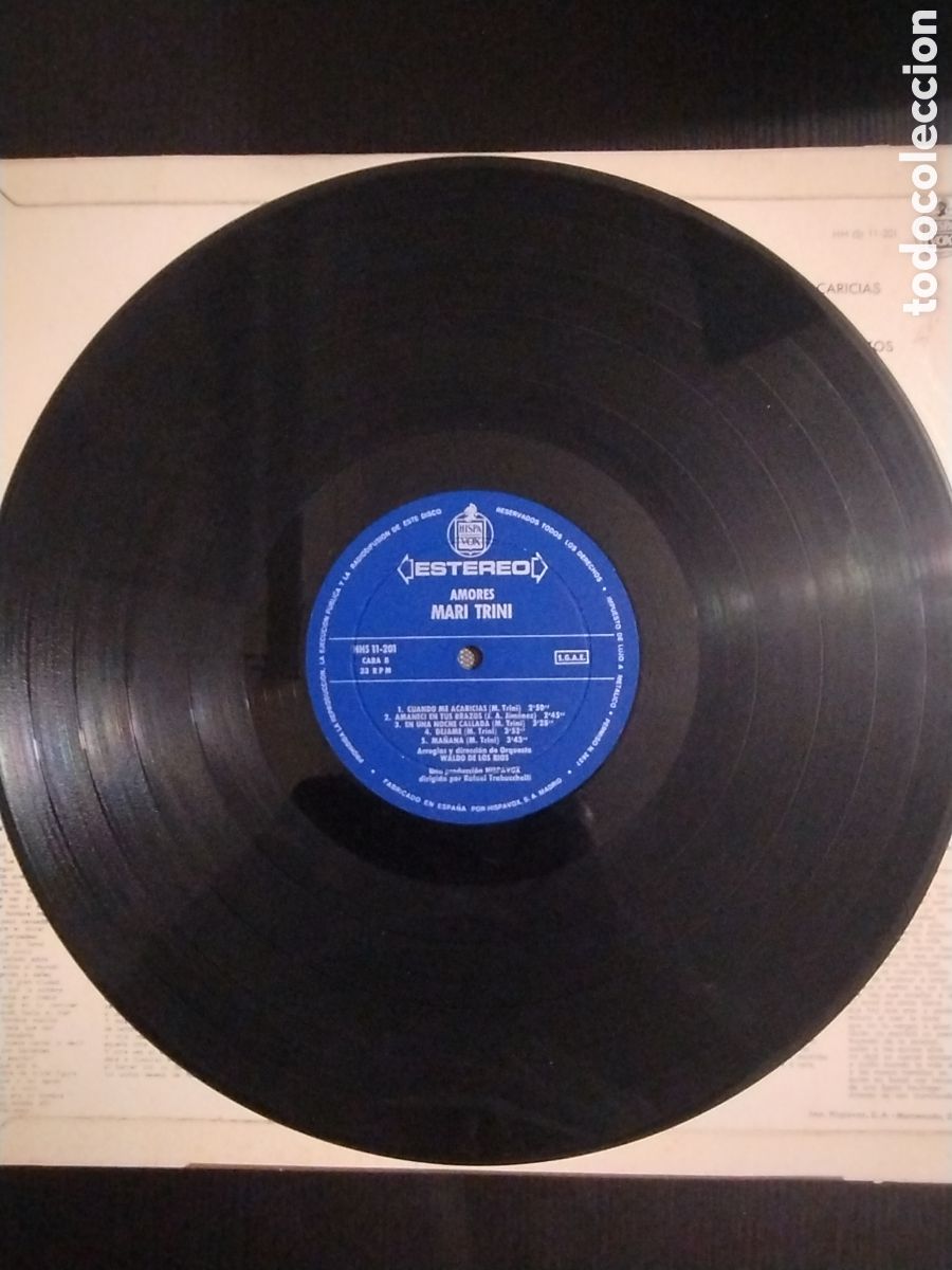 Discos de vinilo: Mari Trini LP amores - Foto 4