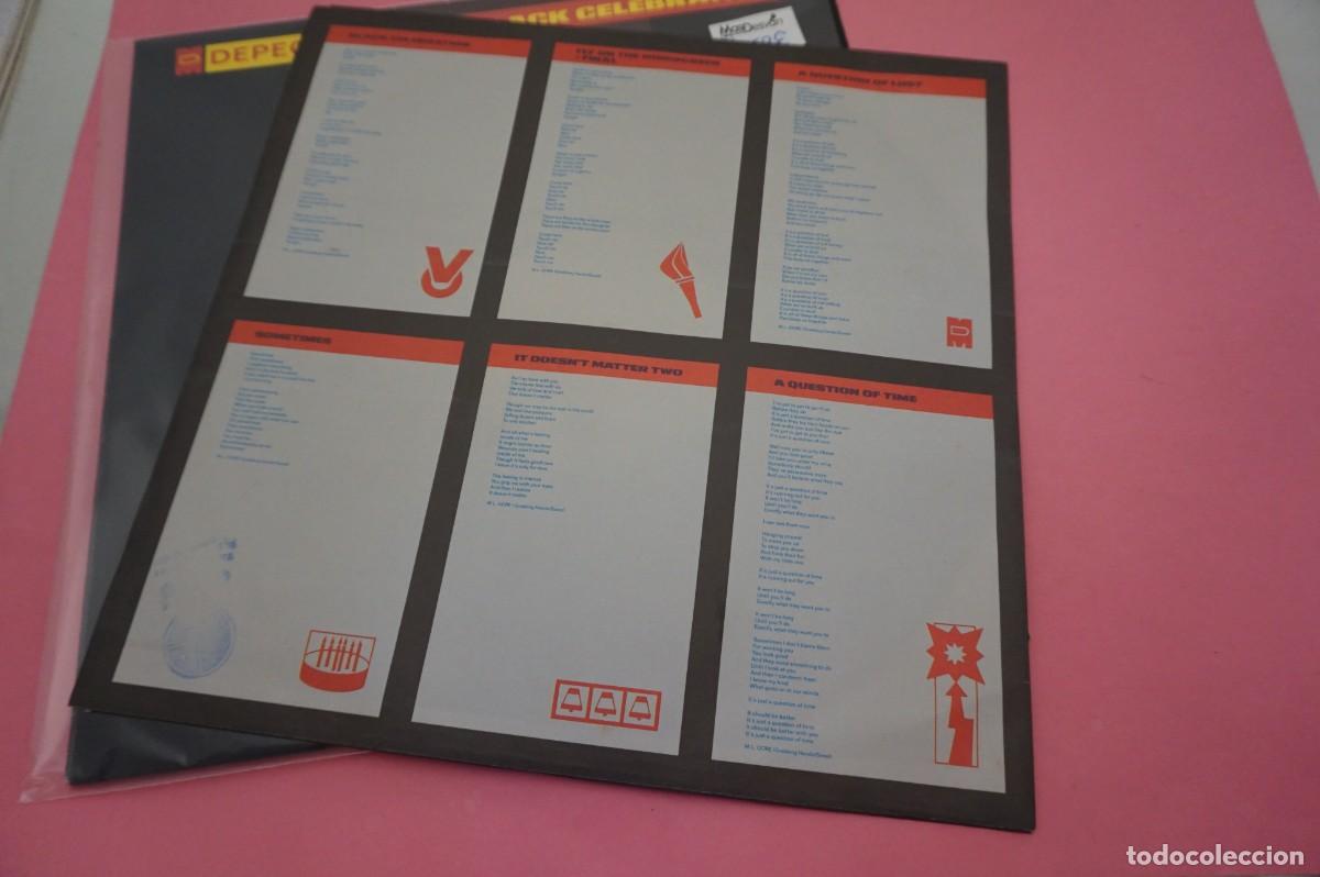 Discos de vinilo: LP - DEPECHE MODE - BLACK CELEBRATION - DISCO EN EXCELENTE ESTADO - Foto 2