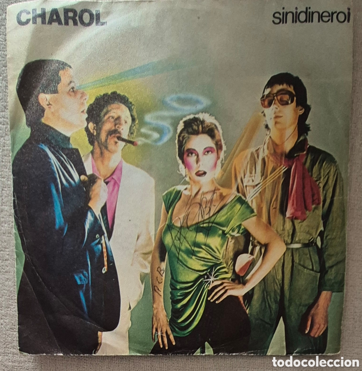 Discos de vinilo: SINGLE - CHAROL - SIN DINERO - Foto 1