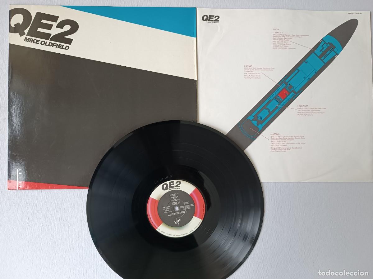 Discos de vinilo: Mike Oldfield - QE2 LP 1982 WEST GERMANY - Foto 1