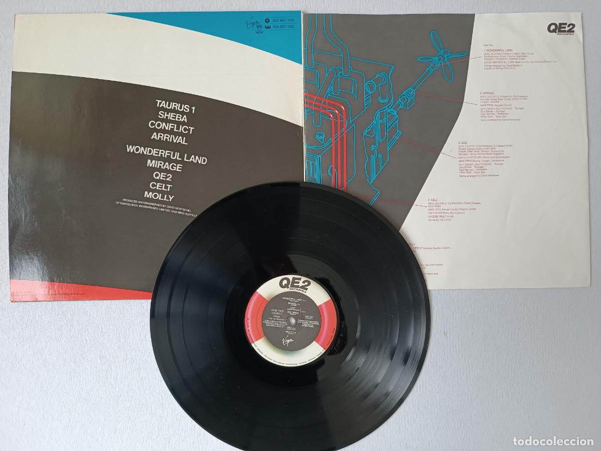 Discos de vinilo: Mike Oldfield - QE2 LP 1982 WEST GERMANY - Foto 2