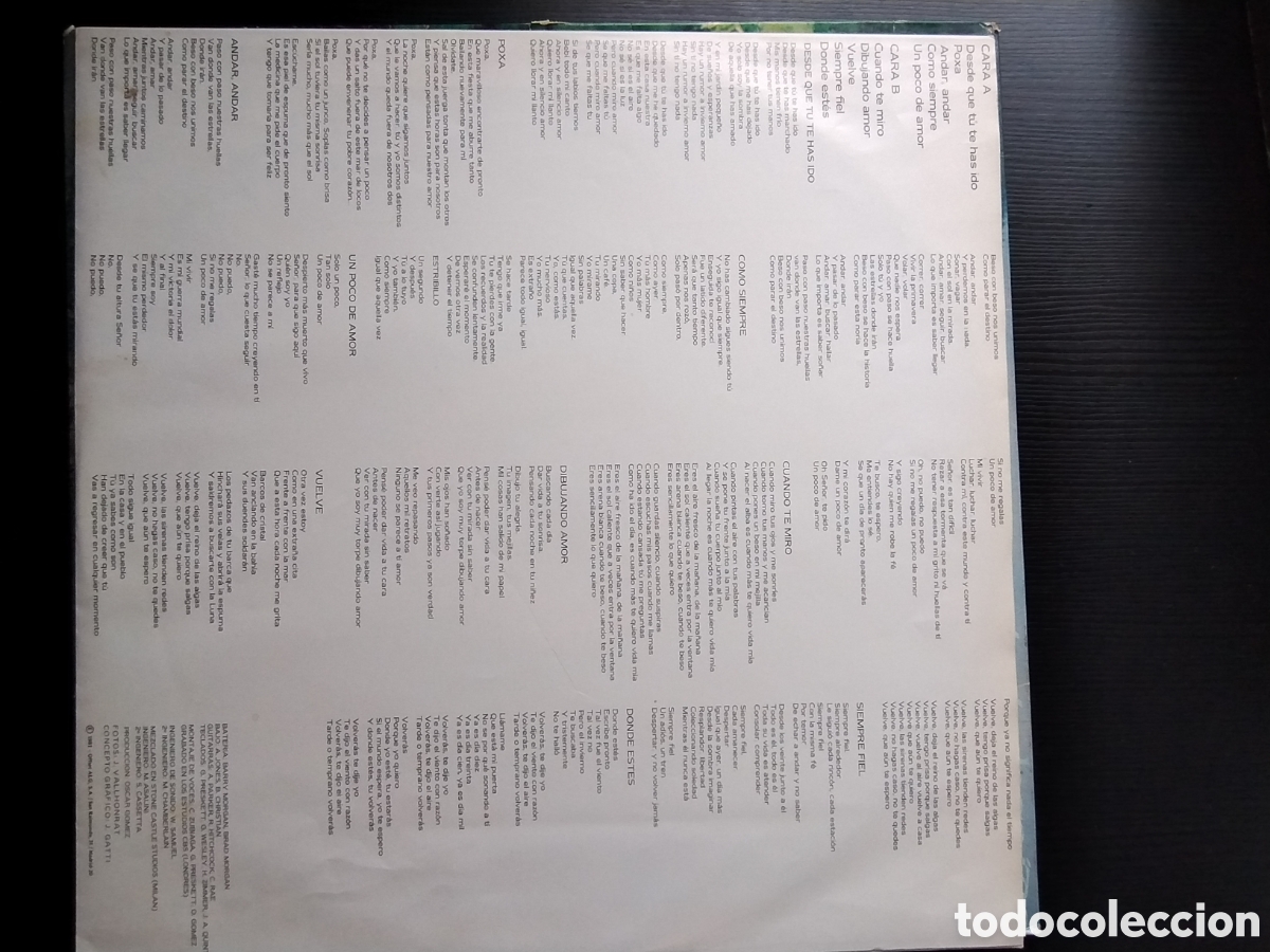 Discos de vinilo: Mocedades LP desde que t&uacute; te has ido - Foto 4