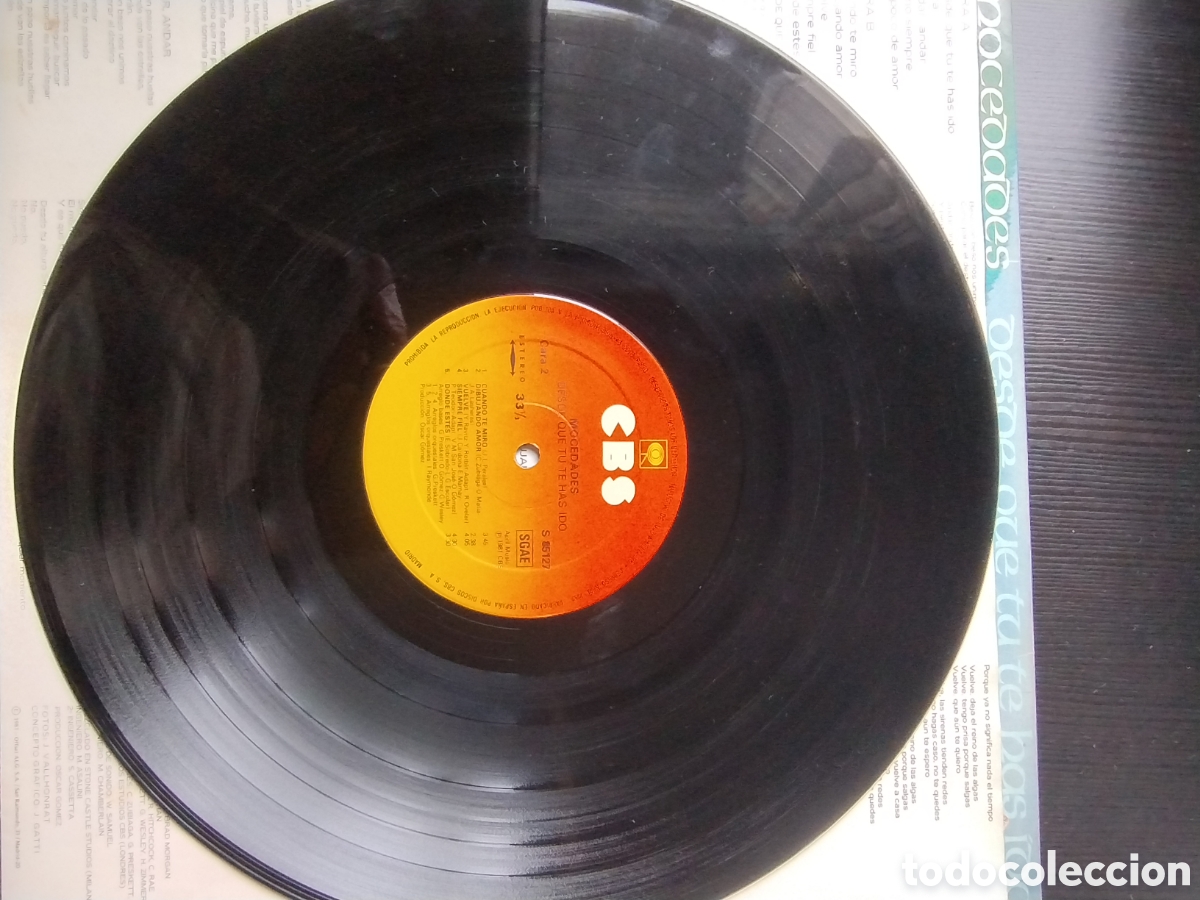 Discos de vinilo: Mocedades LP desde que t&uacute; te has ido - Foto 6