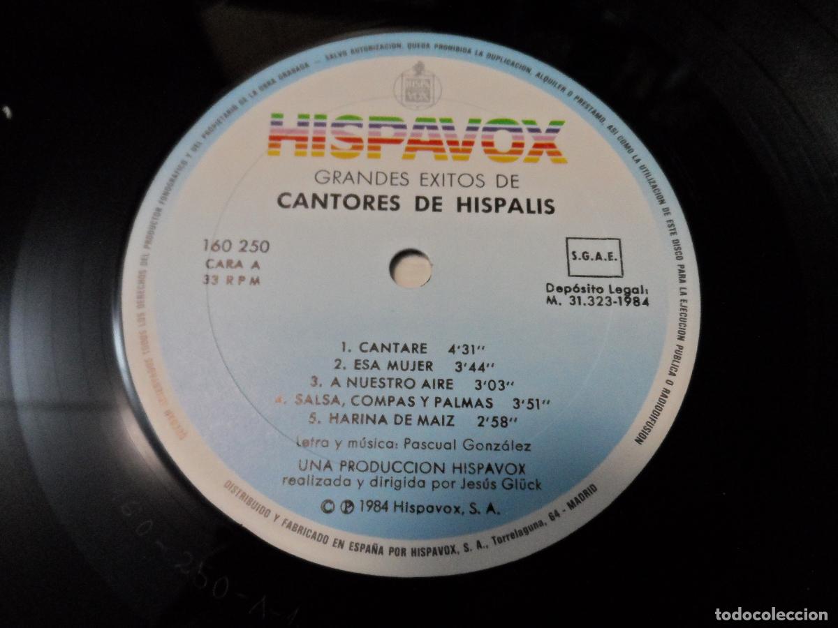 Discos de vinilo: CANTORES DE HISPALIS - GRANDES &Eacute;XITOS (SPAIN 1984) - Foto 3