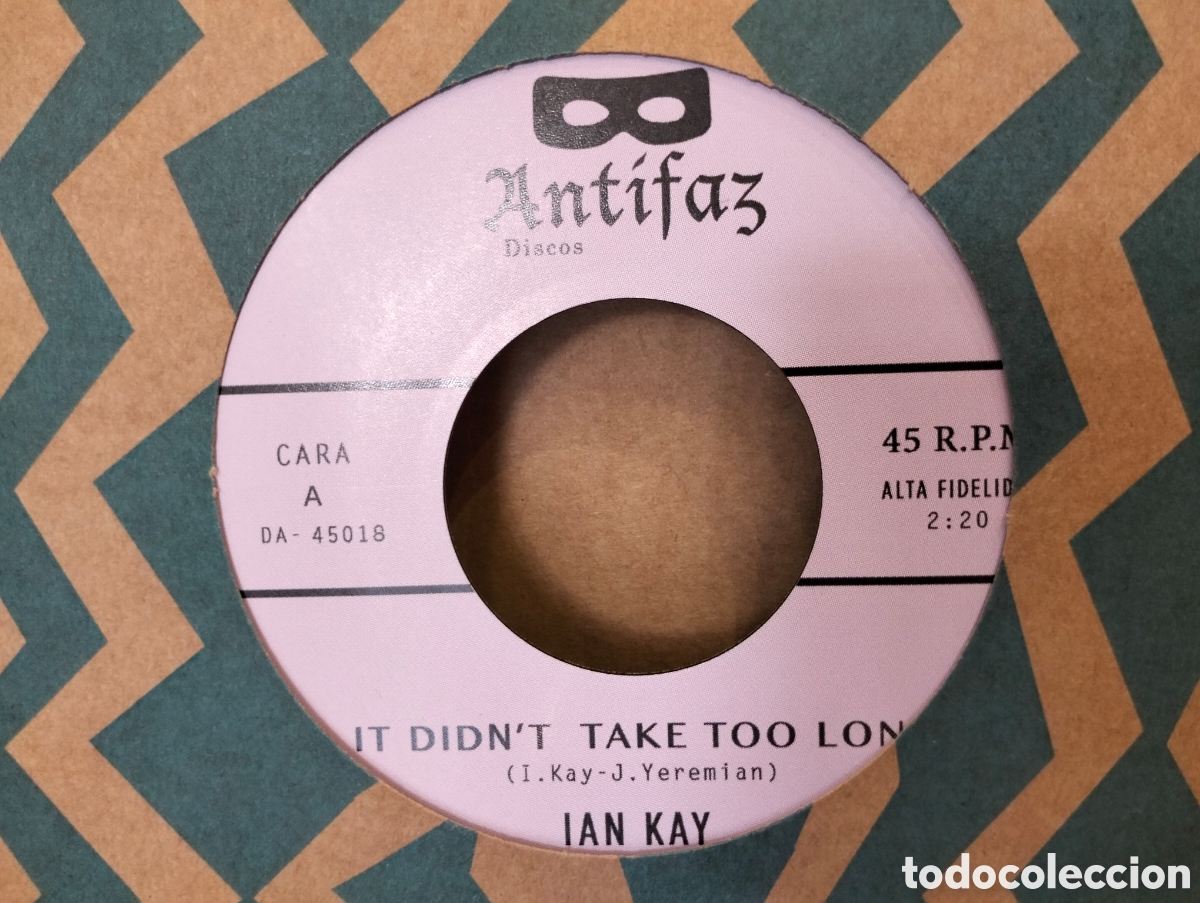 Discos de vinilo: Ian Kay&nbsp;&lrm;&ndash;&nbsp;It Didnt Take Too Long. Single vinilo . - Foto 1