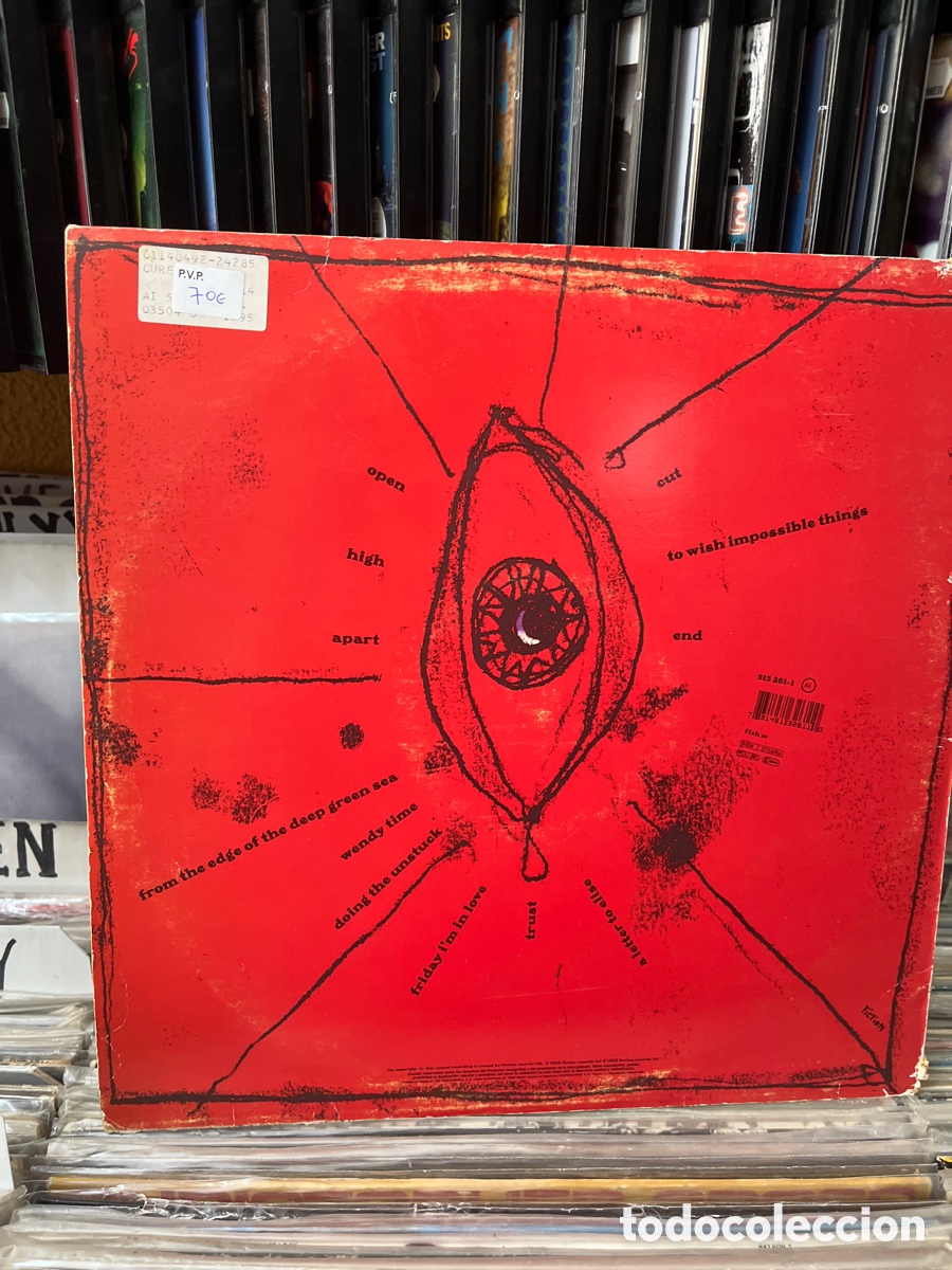 Discos de vinilo: the cure 2 lps wish 1992 - Foto 3